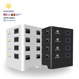 Batería Apilable Wirentech de 51.2V 100Ah LiFePO4, hasta 6000+ Ciclos, con <span class=keywords><strong>BMS</strong></span> Inteligente Integrado para Almacenamiento de Energía en el Hogar - Product Image 5