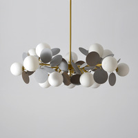 Lustre nordique moderne à Led 220V, lampe pour enfants, éclairage pour salon, Foyer, chambre à coucher, 8 lumières