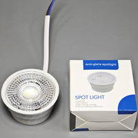 Lámpara LED Empotrable E27 E14 MR16 GU5.3 GU10 5W 6W 7W 220V 120, Luz Direccional con Temperatura de Color 3000K-6500K y CRI Ra80