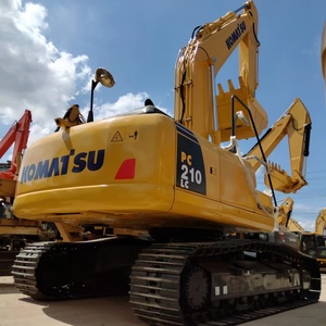 Excavadora de Orugas Usada Komatsu PC210 210LC-8 Original de Alta Calidad, Excavadoras Komatsu PC 210LC, Maquinaria Hidráulica - Product Image 6