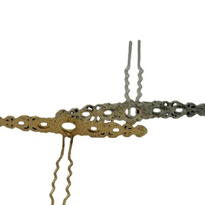 Pure Copper Color Preserving Hairpin Sunflower <b>Crown</b> Main Body Gold <b>Silver</b> Plated DIY Handmade Ancient Style Wedding Accessory - Product Image 5