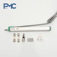 Sensor Transduser Linier PMC Original 100mm, Sensor Linier Potensiometer, Sensor Perpindahan Digital untuk Mesin Pengemasan Kertas