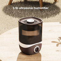 Vente en gros Ultrasons Aromathérapie Parfum Électronique Personnalisé Remplissage Supérieur Humidificateur d'eau et d'air Diffuseur d'arômes