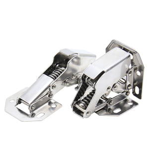 Charnières cachées, charnières à fermeture douce sans cadre pour portes d'armoire, charnières d'armoire cachées, charnières d'armoire d'angle de porte pliante - Product Image 5