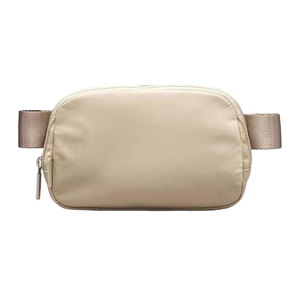 Tas Selempang Nilon Tahan Air Logo Kustom 1L Warna-warni Tas Pinggang Fanny Pack yang Dapat Disesuaikan dengan Ritsleting Unisex untuk Olahraga Yoga Luar Ruangan - Product Image 3