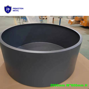 Boîte à fleurs élégante en aluminium étanche de haute qualité pour les espaces de vie, les zones pour enfants et les carrefours giratoires - Product Image 2