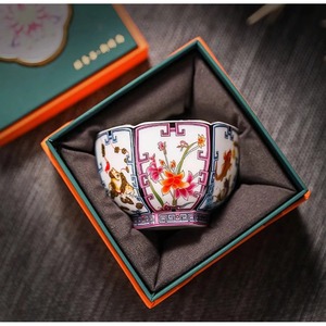 ชุดกิ่วอันเซรามิกสามชิ้นเคลือบสีทนความร้อนพร้อมถาดสำหรับชงชาแบบกงฟูสำหรับใช้ในบ้าน - Product Image 4
