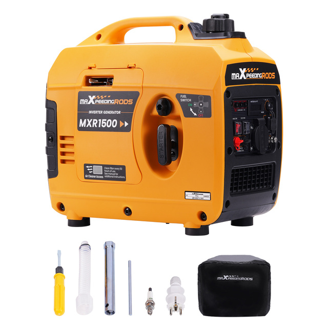 Maxpeedingrods Factory 1.2KW CE Portable Power Petrol Gasoline Generators Inverter with Stocks in Germany