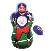 Jouets gonflables 2-en-1 avec balles molles pour enfants, jeux de fête pour l'intérieur et l'extérieur.