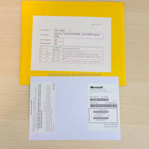 SQL Server 2019 Standard <span class=keywords><strong>DVD</strong></span> Pack Activation en ligne Version anglaise Garantie de six mois Expédition rapide - Product Image 1