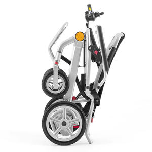 Silla de ruedas eléctrica inteligente portátil para personas mayores de nuevo diseño 2025, silla de ruedas eléctrica de viaje plegable y ligera con batería de litio - Product Image 6