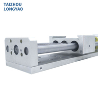 Scie à table coulissante électrique CNC de haute précision avec guide linéaire et moteur en aluminium 6061, marque LY