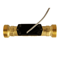 Compteur d'eau intelligent à ultrasons OEM de haute qualité IP68 personnalisable, transducteur de débit d'eau intelligent DN15-DN25