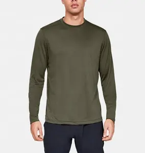 High Quality Army Green Sports Running Long sleeve T-shirts Tactical T-shirt For Men