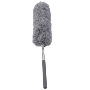 Outils de nettoyage Brosse à épousseter avec tête de dépoussiérage extensible Plumeau en microfibre - Product Image 2