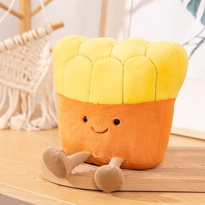 Juguete <span class=keywords><strong>de</strong></span> Peluche <span class=keywords><strong>de</strong></span> Alimentos - Pan <span class=keywords><strong>de</strong></span> Peluche - Almohada Suave <span class=keywords><strong>de</strong></span> Pan - 26cm 4 Unidades Surtidas Deliciosos Sándwiches <span class=keywords><strong>de</strong></span> Pan, Papas Fritas, Pizza y <span class=keywords><strong>Tacos</strong></span> - Product Image 4