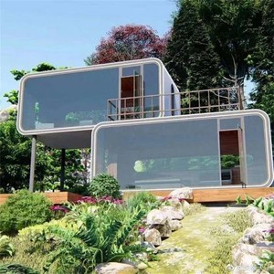 Cabine mobile préfabriquée moderne en bois pour extérieur, bureau, maison, capsule de bureau, bâtiment scolaire, atelier, centre commercial, chambre, appartement - Product Image 4