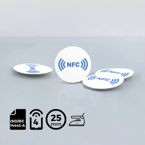 उच्च सुरक्षा ब्रांड सुरक्षा के लिए मुद्रित लोगो के साथ उच्च सुरक्षा ब्रांड के लिए मुद्रित लोगो के साथ 424 dno कपड़े लेबल - Product Image 3