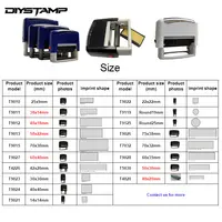 Stamps Custom Manufacturer Stamps Custom Logo Personalised Logo Automatic Office Self Inking Rubber Stamps Inking
