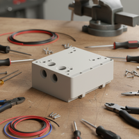 Carcasa de Aluminio de Alta Precisión para Cámara, con Clasificación de Impermeabilidad IP65/IP66/IP67, Ajuste Universal para Sistemas de Seguridad CCTV