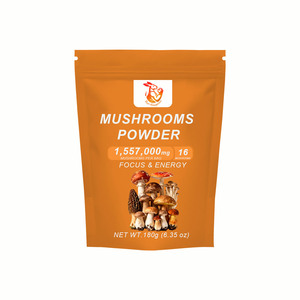 Poudre de champignons en marque blanche 1557mg par sachet – Soutien immunitaire, énergie, concentration, fonction cognitive cérébrale - Product Image 1