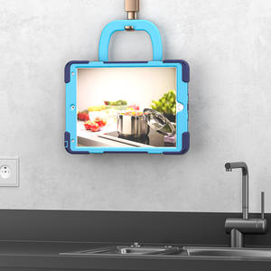 360 °   Étui de protection intégrale antichoc <span class=keywords><strong>robuste</strong></span> avec poignée rotative pour <span class=keywords><strong>iPad</strong></span> <span class=keywords><strong>Air</strong></span> <span class=keywords><strong>2</strong></span> et 5e/6e génération - Product Image 4