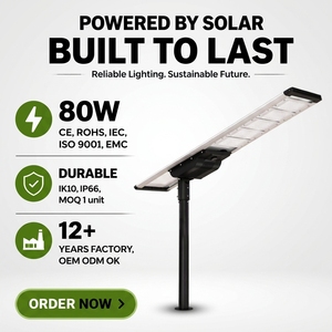 Farola Solar LED FX80W-PLUS con Baterí<span class=keywords><strong>a</strong></span> LiFePO4 de Larga Duración (10-12 Días de Autonomí<span class=keywords><strong>a</strong></span>), Protocolo DALI, IP66, Garantí<span class=keywords><strong>a</strong></span> de 3 <span class=keywords><strong>A</strong></span>ños, Diseño en Aleación de Aluminio - Product Image 1