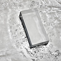 Bloc de verre pour la décoration de bâtiments, brique de verre cristalline