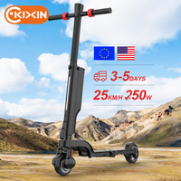 Trottinette électrique pour enfant KIXIN, moteur portable 250 W, roue solide de 5,5 pouces, batterie amovible, X6 pliable, trottinette électrique pour adulte et enfant