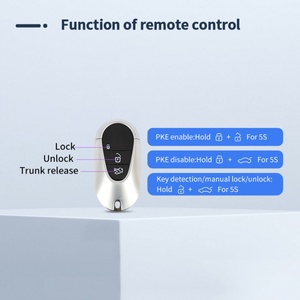 ชุดอุปกรณ์กุญแจอัจฉริยะ EASYGUARD PKE สำหรับรถเบนซ์ที่มีปุ่มสตาร์ทแบบกดติดเครื่องจากโรงงานโดยตรง ไม่มีระบบเข้าออกโดยไม่ใช้กุญแจ - Product Image 3