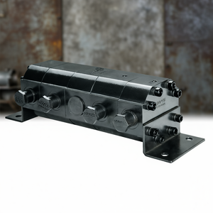 Divisor de Flujo Hidráulico de Engranajes Sincrónicos Rotatorios de Alta Calidad, Grupo 2, 4 Secciones, Nuevo - Product Image 2