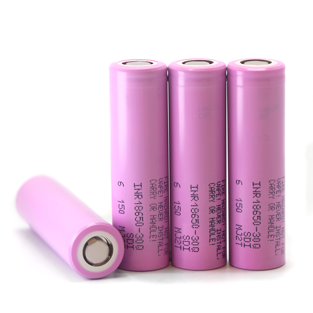 Original INR18650 30Q Li-Ion Battery 3000Mah Rechargeable Lithium Batteries 18650 Battery 3.7V