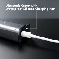 Cutter à ultrasons pour plastique, outil de découpe de ruban satiné industriel à ultrasons, couteau à ultrasons