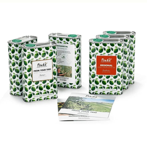 Vente en gros de boîtes en conserve personnalisées pour l'huile d'olive de cuisine, 250 ml, 500 ml, 750 ml, écologiques, de qualité alimentaire, emballage de luxe en boîte cadeau - Product Image 4