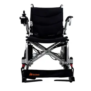 Lectric-silla de ruedas plegable para coche, sillón portátil para personas mayores con batería de litio, para uso médico y doméstico