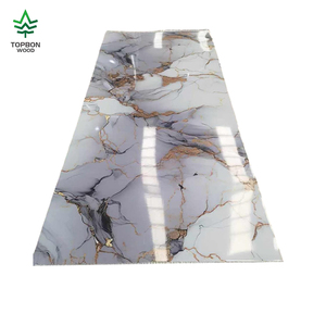 แผ่นไลเนอร์สีทอง1220*2440<span class=keywords><strong>ม</strong></span><span class=keywords><strong>ม</strong></span>. 3D หินอ่อนยูวีดีไซน์ตามสั่งแผงติดผนังพลาสติก UV ดีแผงติดผนัง - Product Image 5