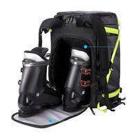 Échantillon Gratuit : Chaussures de Ski Imperméables à Roues, Casque, Sac à Dos pour Voyages en Plein Air, Anti-Vol, Léger