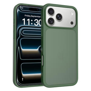 Coque de protection transparente mate en TPU souple au toucher doux pour <span class=keywords><strong>iPhone</strong></span> 17 16 15 <span class=keywords><strong>14</strong></span> Pro Max - Product Image 6