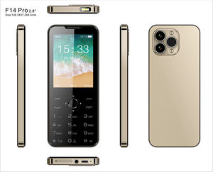 2023 Nouveau Design F14 2.8 "Dual Sim 1000mAh 2G GSM Caractéristique Téléphone Téléphone Mobile Ultra Mince - Product Image 6