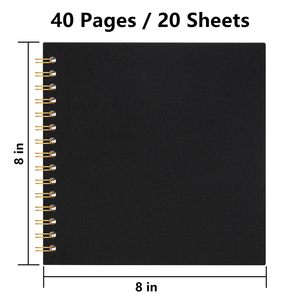 Tùy Chỉnh DIY Scrapbook Album Ảnh Linen Bìa Cứng Trang Trắng Bộ Nhớ Cuốn Sách Cho Du Lịch Cưới Cuốn Sách Khách Giáng Sinh Bé Tắm - Product Image 2