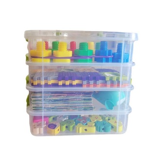 GREENSIDE Boîte de rangement moderne pour articles divers Classification des outils PP <span class=keywords><strong>Blocs</strong></span> de construction Tiroir fendu pour le stockage de petites pièces de particules - Product Image 3