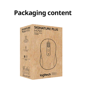 <span class=keywords><strong>Logitech</strong></span> M750 Original, Universal, simétrico, blanco, Usb, receptor de escritorio, Bluetooth, inalámbrico, oficina, ratón ergonómico para ordenador portátil y PC - Product Image 6