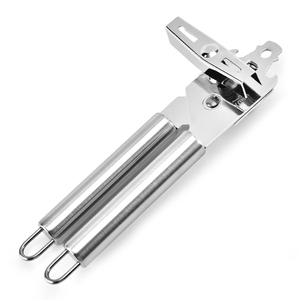 Ouvre-boîte multifonctionnel de cuisine en acier inoxydable avec poignée manuelle de sécurité promotionnel - Product Image 5