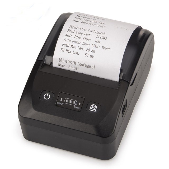 China Manufacturer 2 Inch Ios Android Portable Mobile Printer BT-581