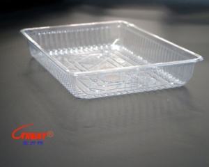 <span class=keywords><strong>Grand</strong></span> <span class=keywords><strong>plateau</strong></span> pour herbes et légumes, emballage en plastique PET transparent, <span class=keywords><strong>jetable</strong></span>, pour la vente en gros auprès du fournisseur - Product Image 1