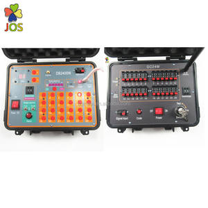 Batería de recarga de 24 canales con control remoto inalámbrico, sistema de fuegos artificiales con fuego rápido y fuego - Product Image 1