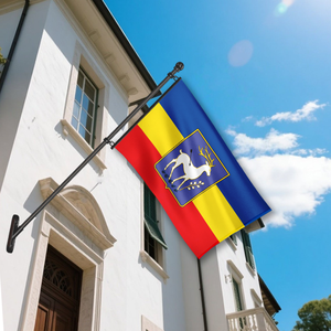 Drapeau des Cosaques du <span class=keywords><strong>Don</strong></span>, <span class=keywords><strong>Russie</strong></span>, avec emblème artistique, 3*5 pieds, OEM ODM - Product Image 2