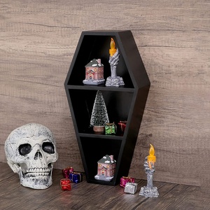 Estante de Pared Multifuncional Moderno y Ecológico de Madera de Bambú de Curious Witch con Ganchos y Rieles para Organización de Herramientas - Product Image 4