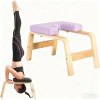 Chaise de yoga inversée portable universelle pour femmes en matériau NAJA PU, vente chaude, pour la remise en forme, l'exercice et l'entraînement au yoga