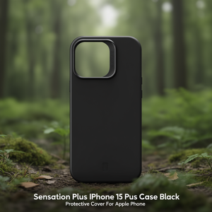 Coque de protection noire Sensation Plus pour iPhone 15 Plus pour téléphone Apple - Product Image 3